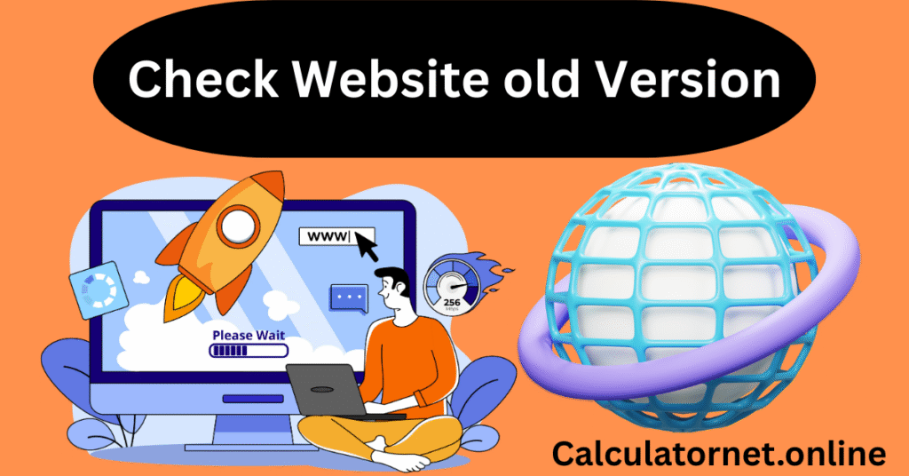 Check Website old Version
